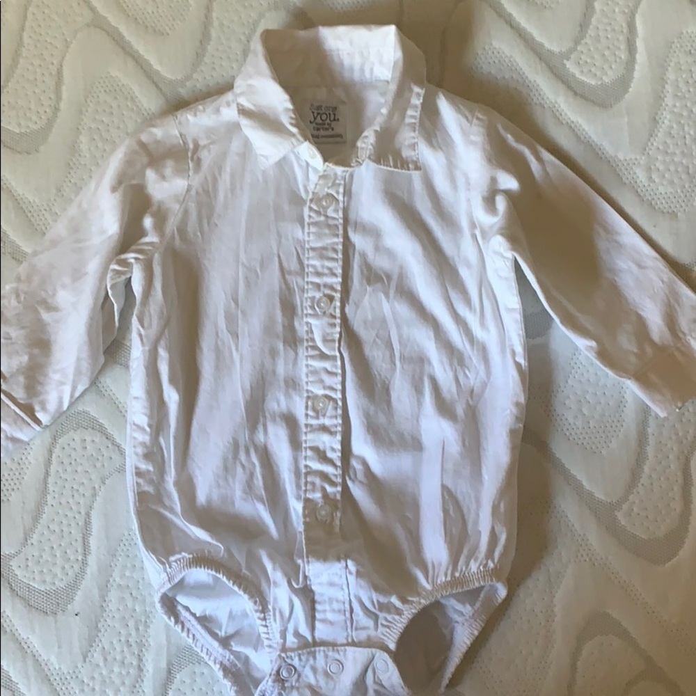 Button down onesie